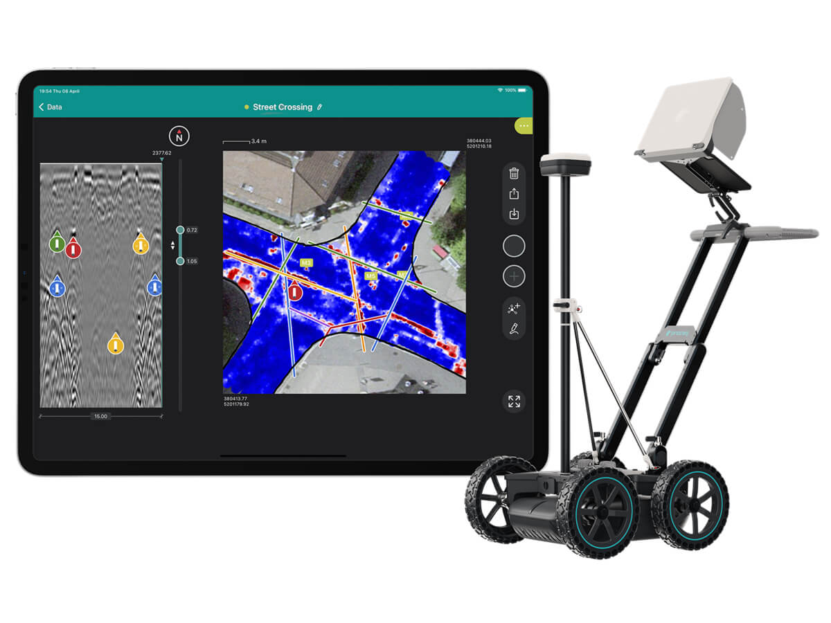 Proceq GPR Subsurface GS8000 PRO