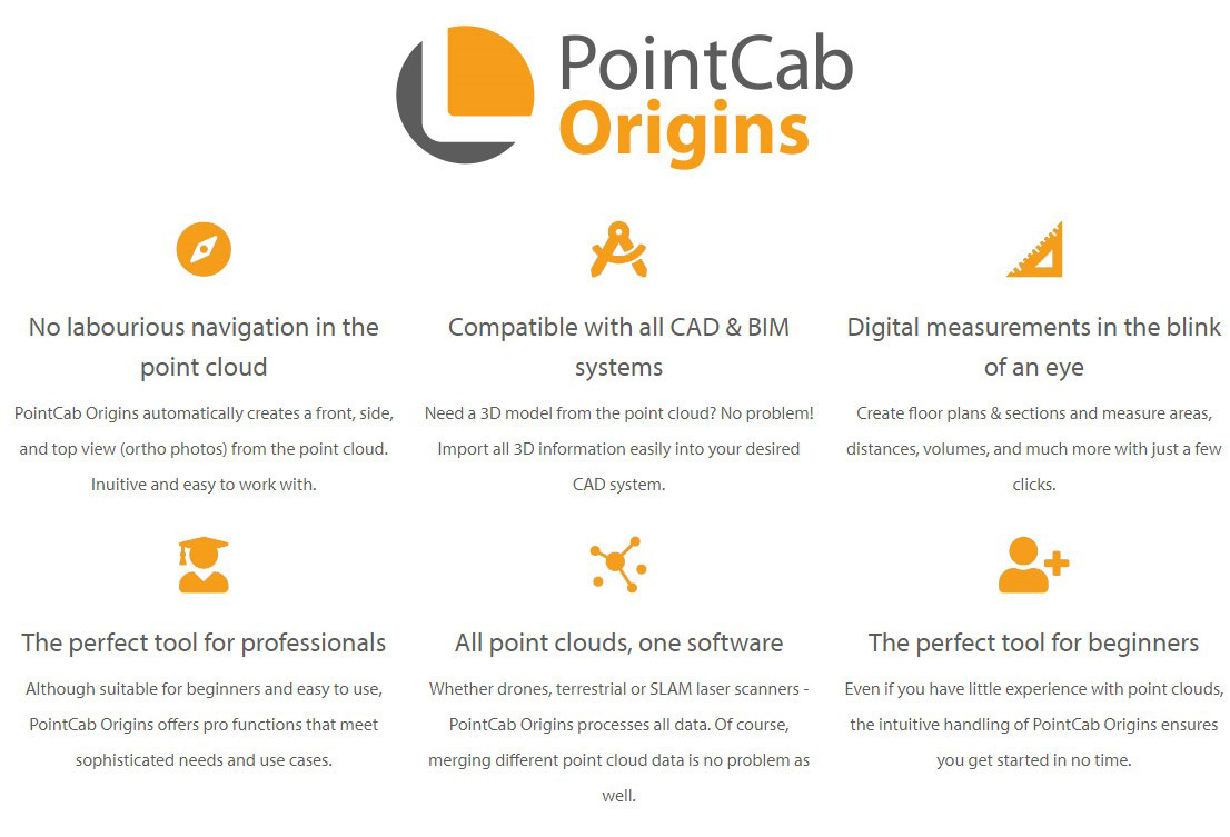 PointCab Origins Pro